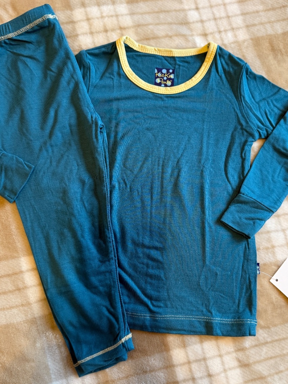 Kickee Pants Basic Long Sleeve PJ Set- Size 2T